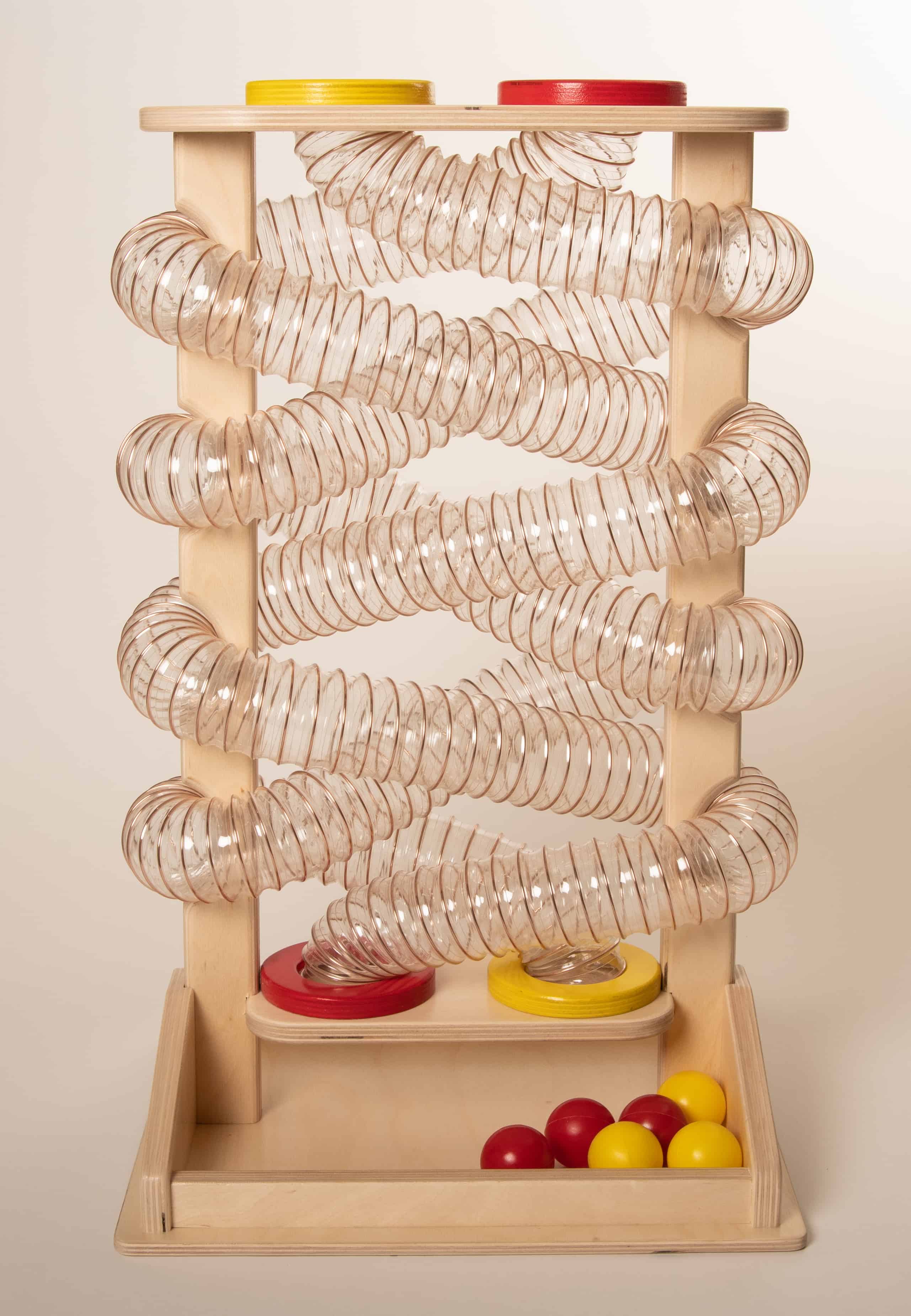 Learn Well Education Wooden Tall Tubie | Tinker Tray Play