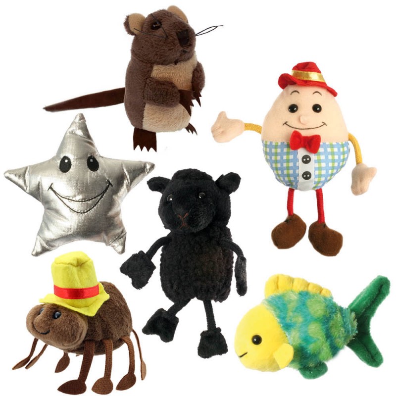 The Puppet Company GROUP OF 11 WILDLIFE FINGER PuppetS 